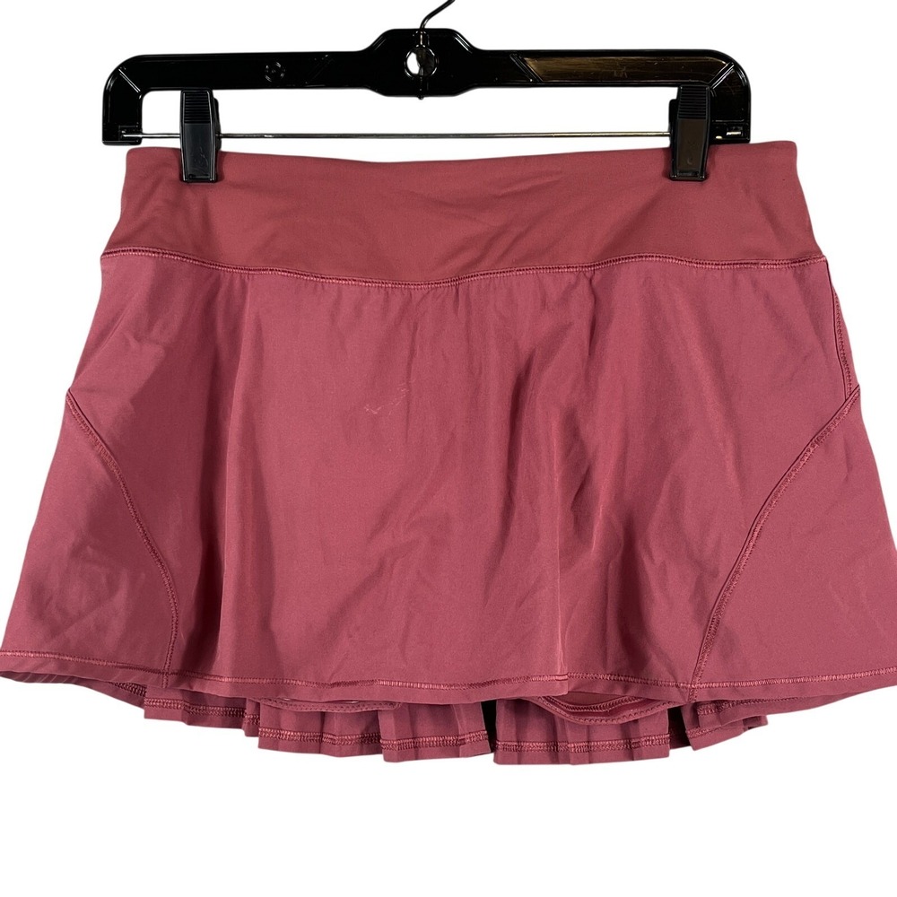 Womens XS 2 4 Tennis Golf Skort Pleated Back Pink Athletic Run Preppy Pickleball